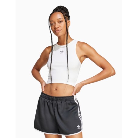 Camiseta de Tirantes Adidas Essentials Ribbed Blanca