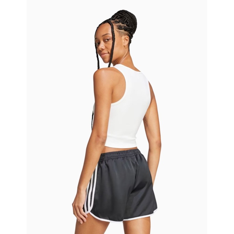 Camiseta de Tirantes Adidas Essentials Ribbed Blanca