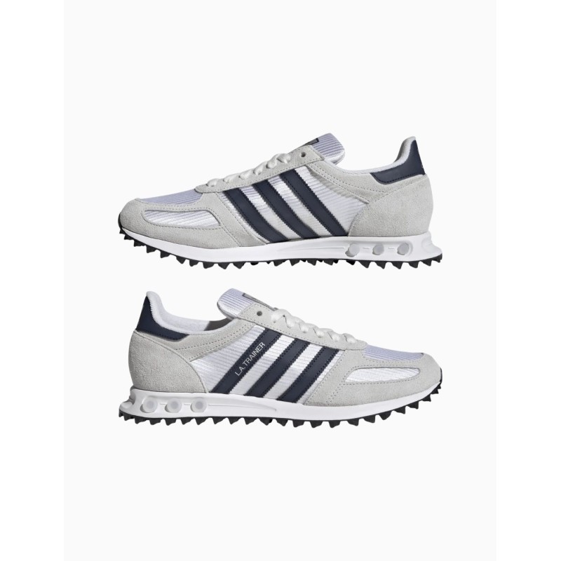 Zapatilla Adidas La Trainer OG Blanco y Gris