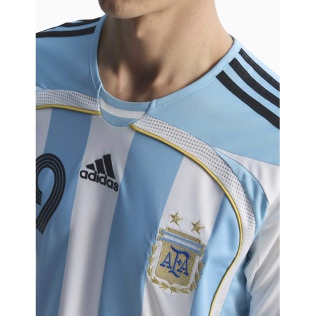 Camiseta Adidas Argentina Home Jersey 2006 Messi