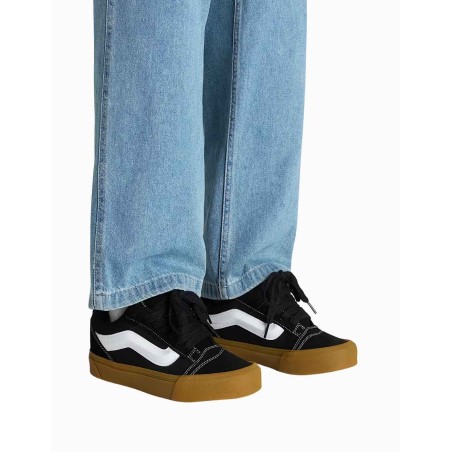 Zapatillas Vans Knu Skool Negro y Marrón