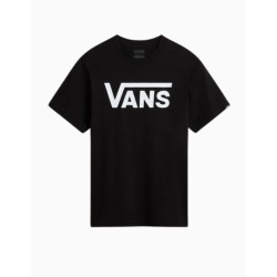 Camiseta Vans Classic para Niños Negro