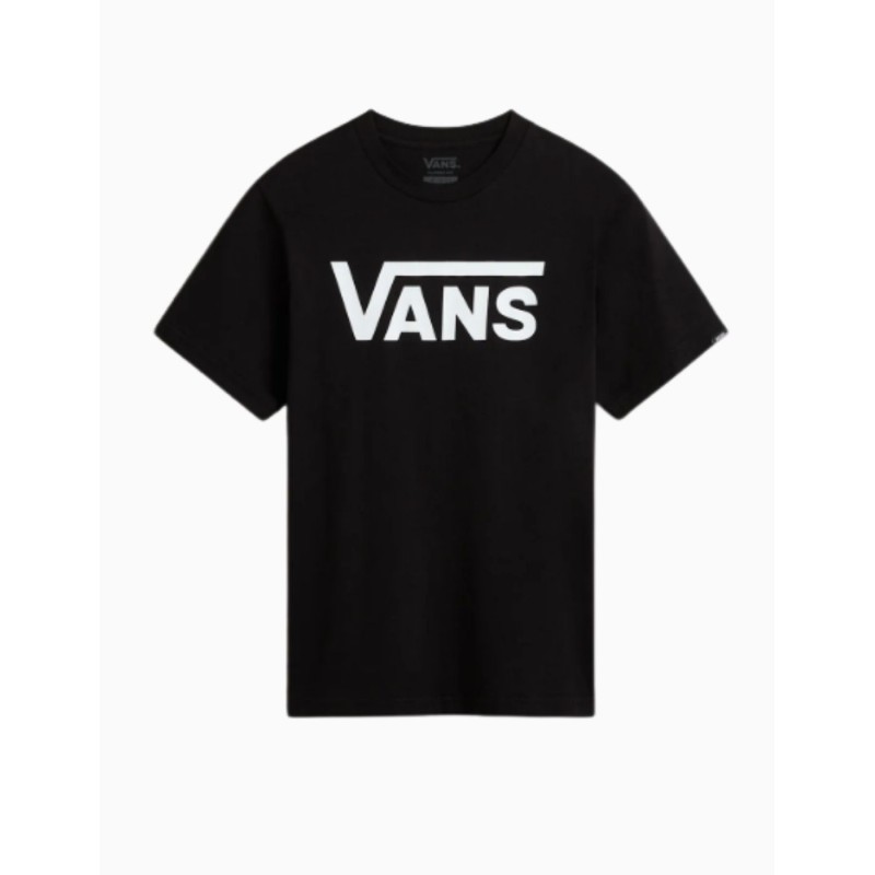 Camiseta Vans Classic para Niños Negro