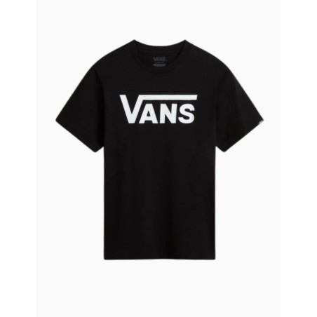 Camiseta Vans Classic para Niños Negro