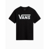 Camiseta Vans Classic para Niños Negro