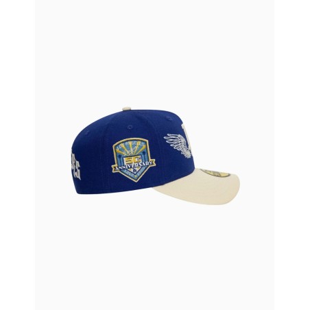 Gorra New Era ajustada LA Dodgers MLB Team Wings Navy 59FIFTY