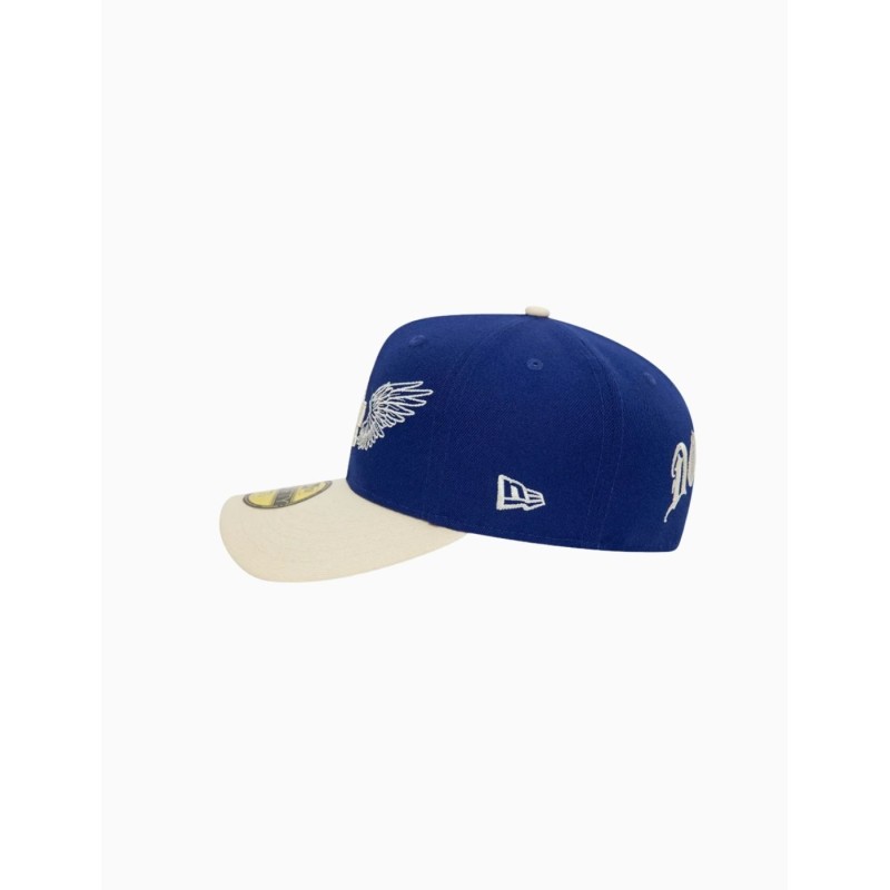 Gorra New Era ajustada LA Dodgers MLB Team Wings Navy 59FIFTY