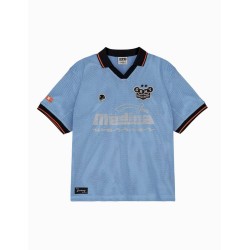 Camiseta Grimey De Fútbol Machetazos Boxy Mesh Blue