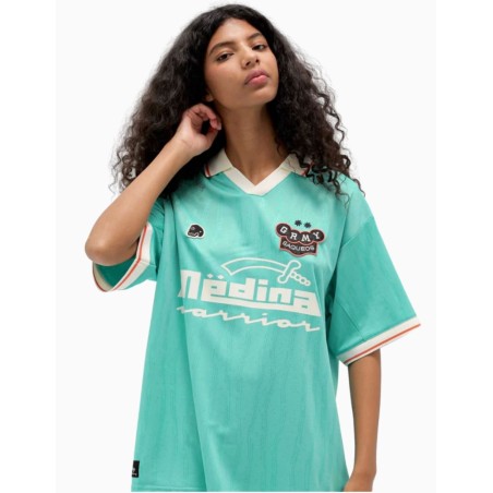 Camiseta Grimey De Fútbol Machetazos The Warrior Boxy Green