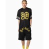 Camiseta Grimey De Football Droppin Science Mesh Boxy Black