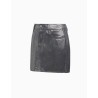 Falda Adidas Tres Rallas Denim Plateada