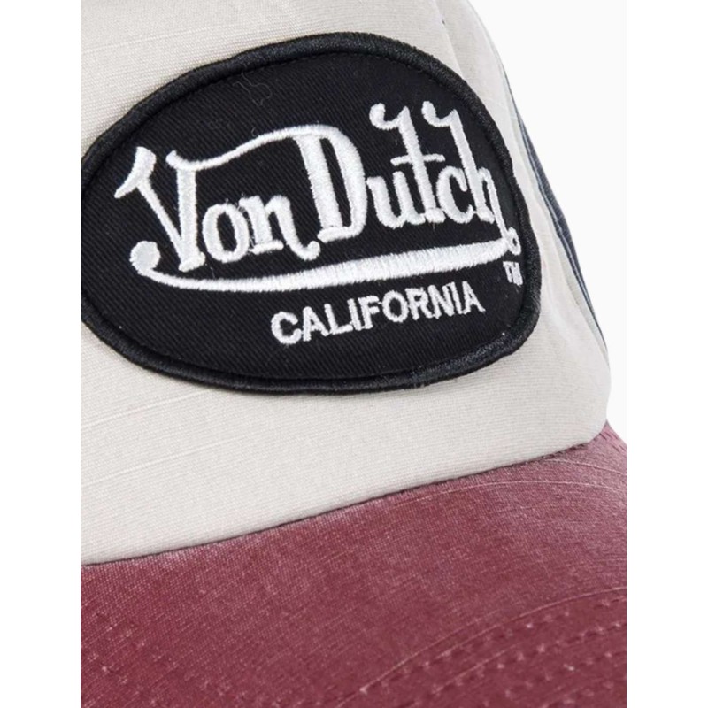 Gorra Von Dutch curva ajustable JACKBWR