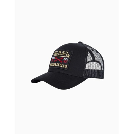 Gorra Von Dutch curva negra ajustable BLACKY2