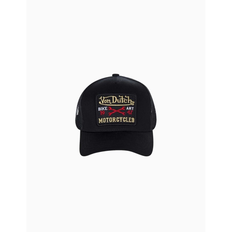 Gorra Von Dutch curva negra ajustable BLACKY2