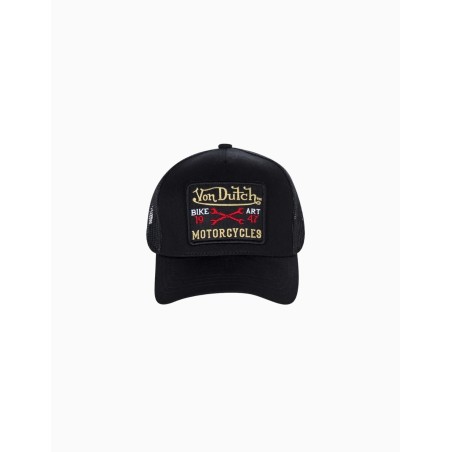 Gorra Von Dutch curva negra ajustable BLACKY2