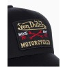 Gorra Von Dutch curva negra ajustable BLACKY2