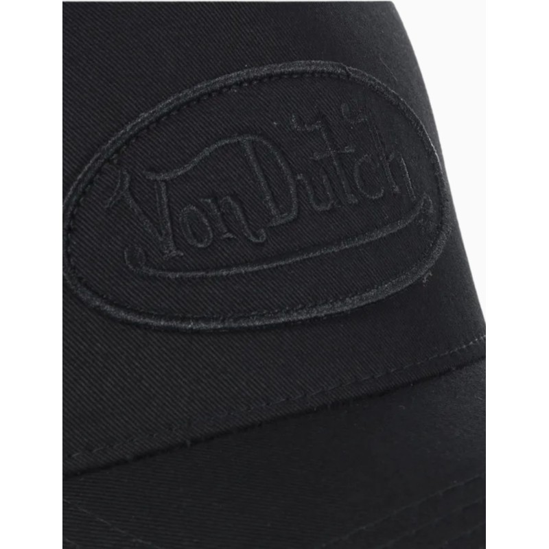 Gorra Von Dutch trucker negra LOFB04