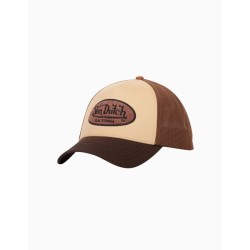 Gorra Von Dutch trucker marrón TERRYLOG01