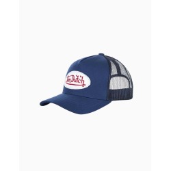 Gorra Von Dutch curva azul ajustable BMMARI