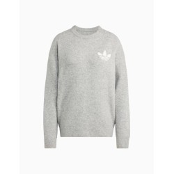 Jersey Adidas Originals Knitted Sweater Gris