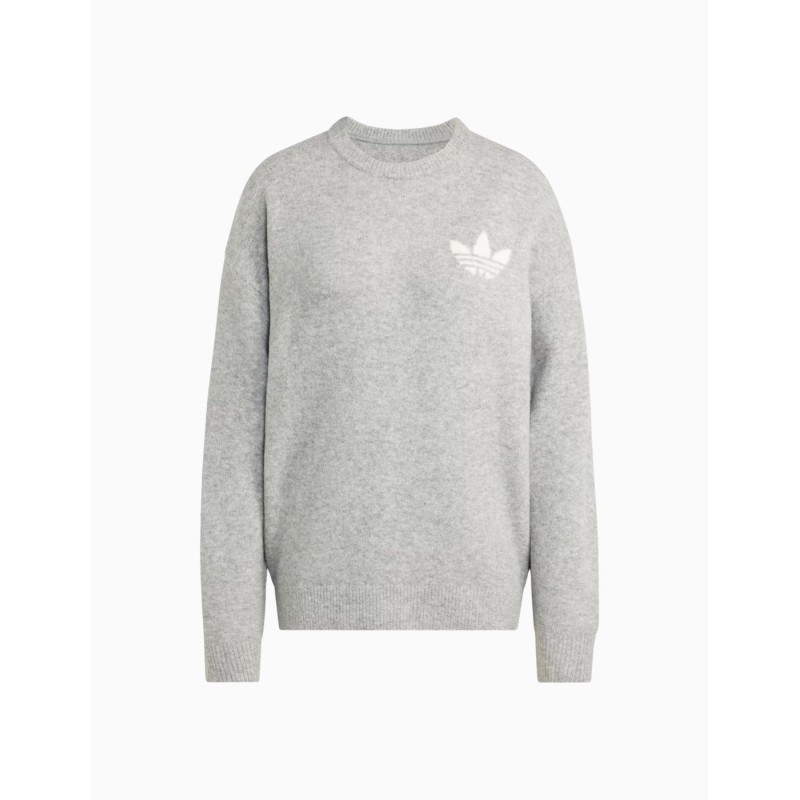 Jersey Adidas Originals Knitted Sweater Gris