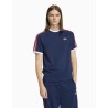 Camiseta Adidas 3 Stripes T-shirt Indigo