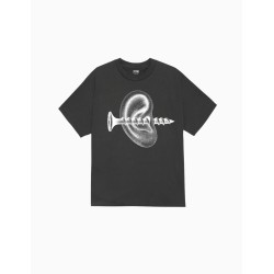 Camiseta Obey Records Ear Vintage Black