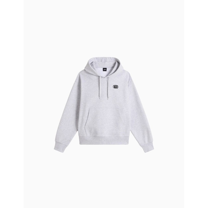 Sudadera Vans Oval Logo Loose Gris