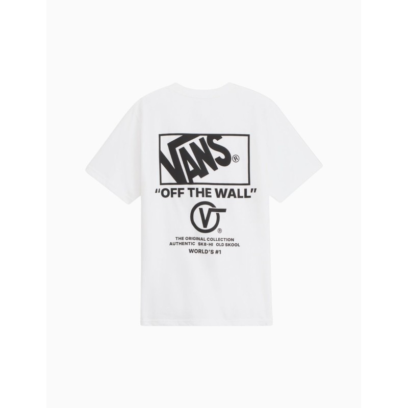 Camiseta Vans Stacked HI Short Sleave para Niño