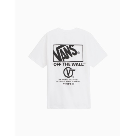 Camiseta Vans Stacked HI Short Sleave para Niño