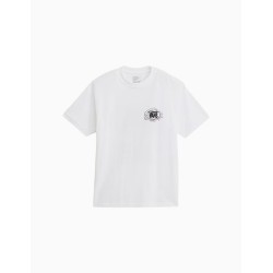 Camiseta Vans Hot Lines Short Sleave Blanca