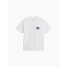Camiseta Vans Hot Lines Short Sleave Blanca