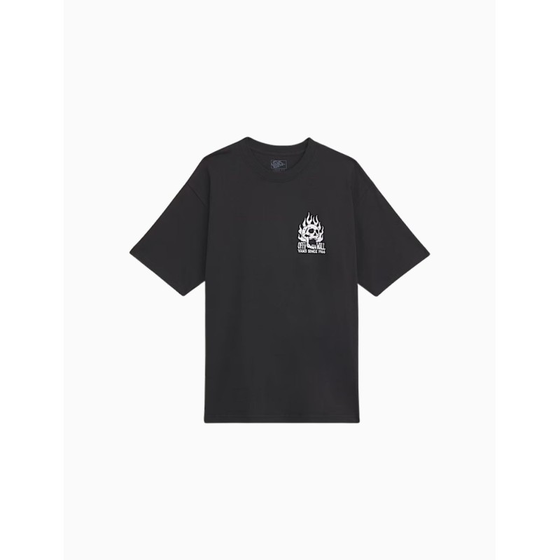 Camiseta Vans Off The Wall Fever T-Shirt Negra