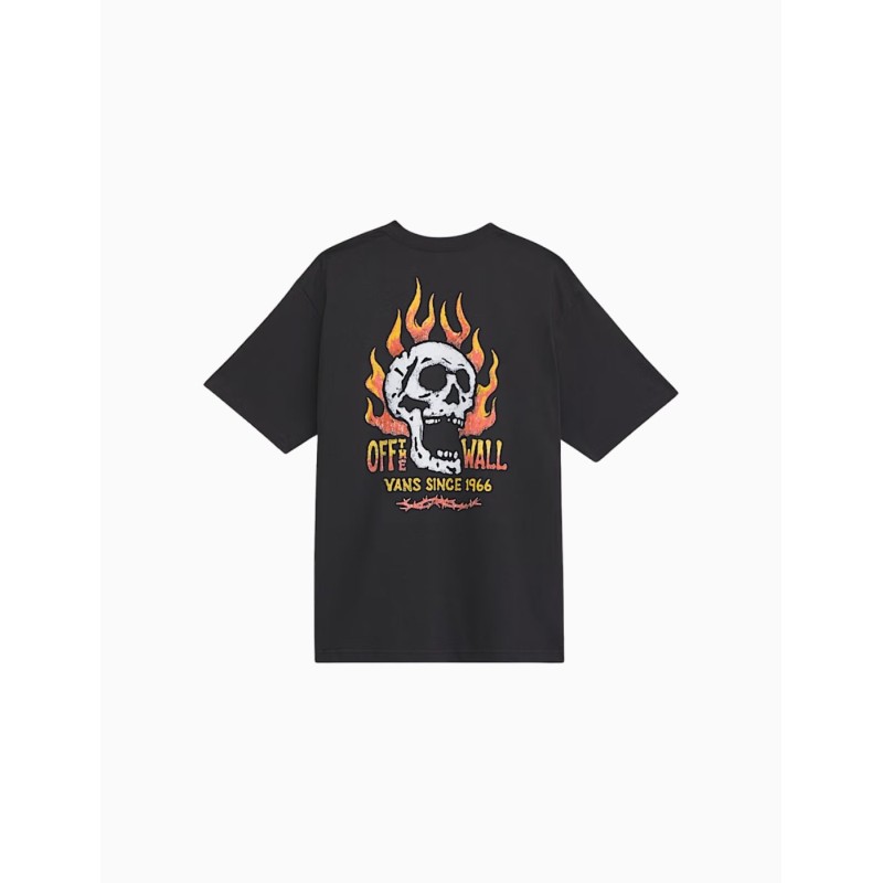 Camiseta Vans Off The Wall Fever T-Shirt Negra