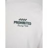 Camiseta Prohibited In A Rush Tee Off White