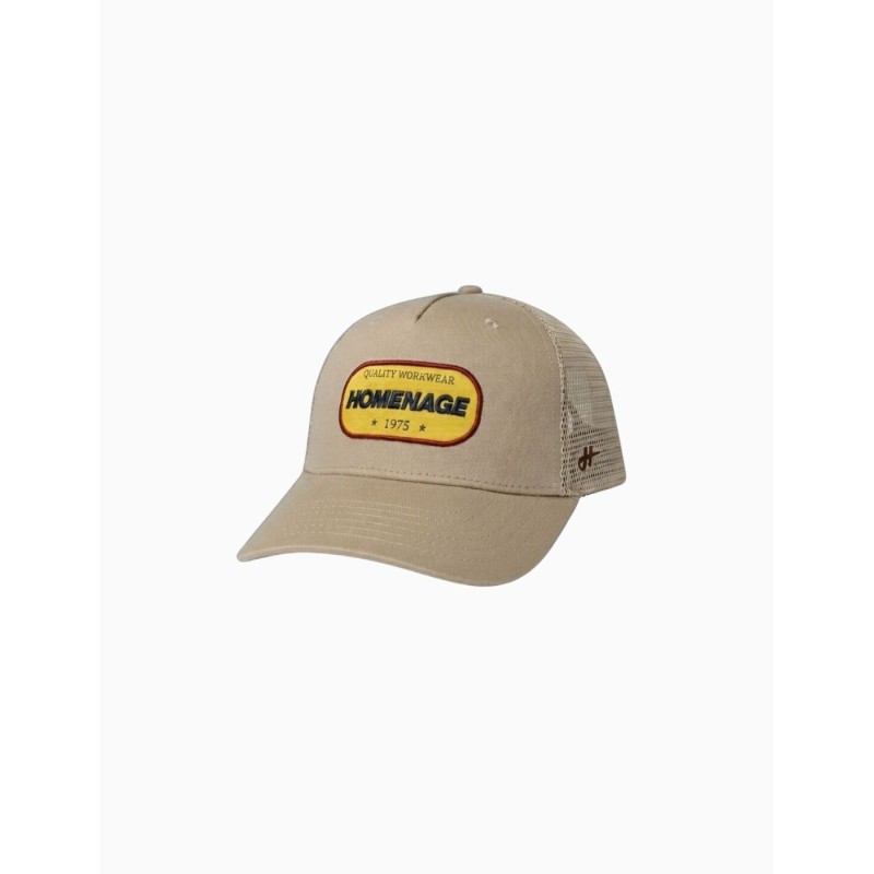 Gorra Homenage The Trucker Work 1975 Beige