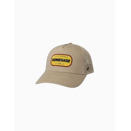 Gorra Homenage The Trucker Work 1975 Beige