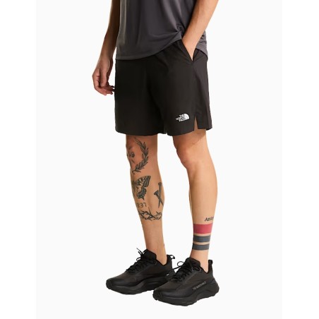 Pantalón corto The North Face 24/7 de 18 cm Negro