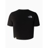 Camiseta The North Face Essential Cropped Slim Negra