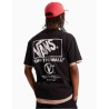 Camiseta de manga corta Vans Stacked HI Negra