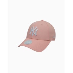Gorra New Era New York Yankees Essential Womens Pink 9FORTY