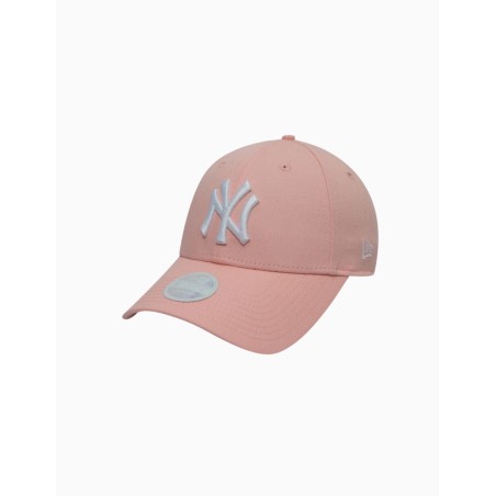 Gorra New Era New York Yankees Essential Womens Pink 9FORTY