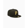Gorra New Era Pittsburgh Pirates Authentic On Field Game 59FIFTY Fitted Negra