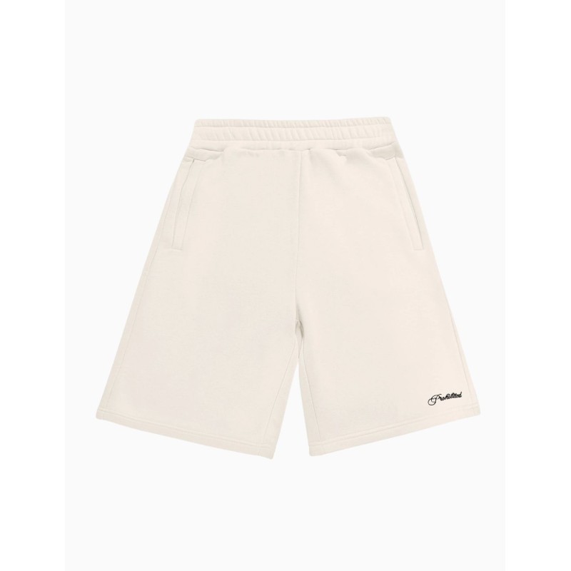 Pantalones Cortos Prohibited Lazy Riviera Shorts Cream