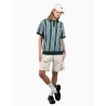 Pantalones Cortos Prohibited Lazy Riviera Shorts Cream