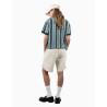 Pantalones Cortos Prohibited Lazy Riviera Shorts Cream