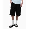 Pantalones Cortos Prohibited Newport Pleated Shorts Negros