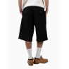 Pantalones Cortos Prohibited Newport Pleated Shorts Negros