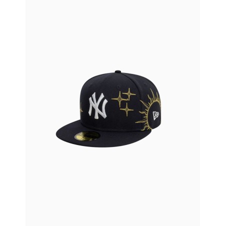 Gorra ajustada New Era New York Yankees MLB Zodiac Navy 59FIFTY