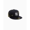 Gorra ajustada New Era New York Yankees MLB Zodiac Navy 59FIFTY